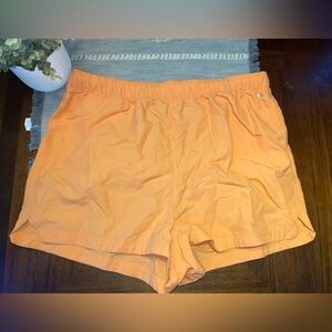 DSG High Rise Woven Shorts Womens XXL Orange Athletic Running 3” Inseam NEW